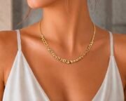 ViP 14K Asimetrik Zincir Kolye
