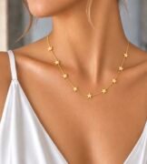 VİP 14K Star Kolye