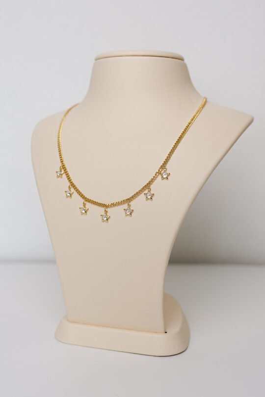 VİP 14K Yıldız Charm Kolye