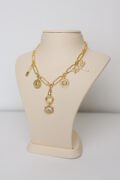 VİP 14K Özel Seri Çoklu Charm Kolye