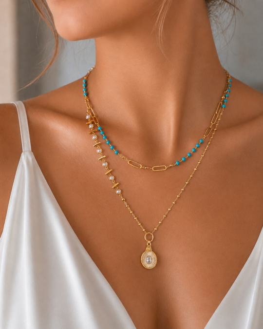 VİP 14K Elara İkili Set