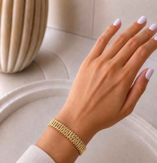 VİP 14K Ray Model Bileklik