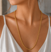 VİP 14K Dorika 60Cm Zincir
