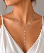 VİP Silver Star Y Kolye