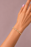 VİP 14K Bambu Model Bileklik