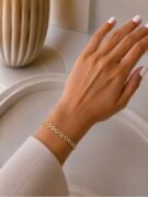 VİP 14K  Edalye Model Bileklik