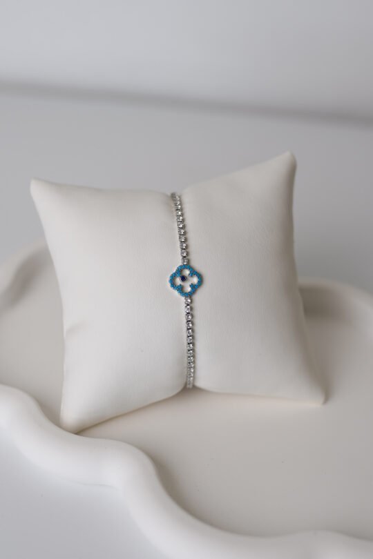 Silver Yonca Bileklik