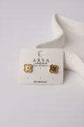 Gold Yonca Küpe
